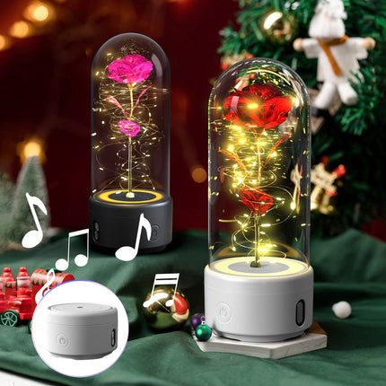 Eternal Rose LED and Bluetooth-compatible speaker