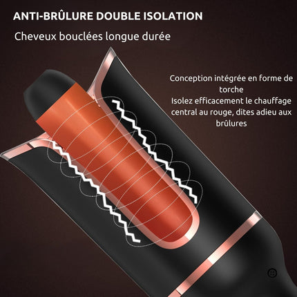 Spin-n-Curl - Automatic Rotating Curling Iron 